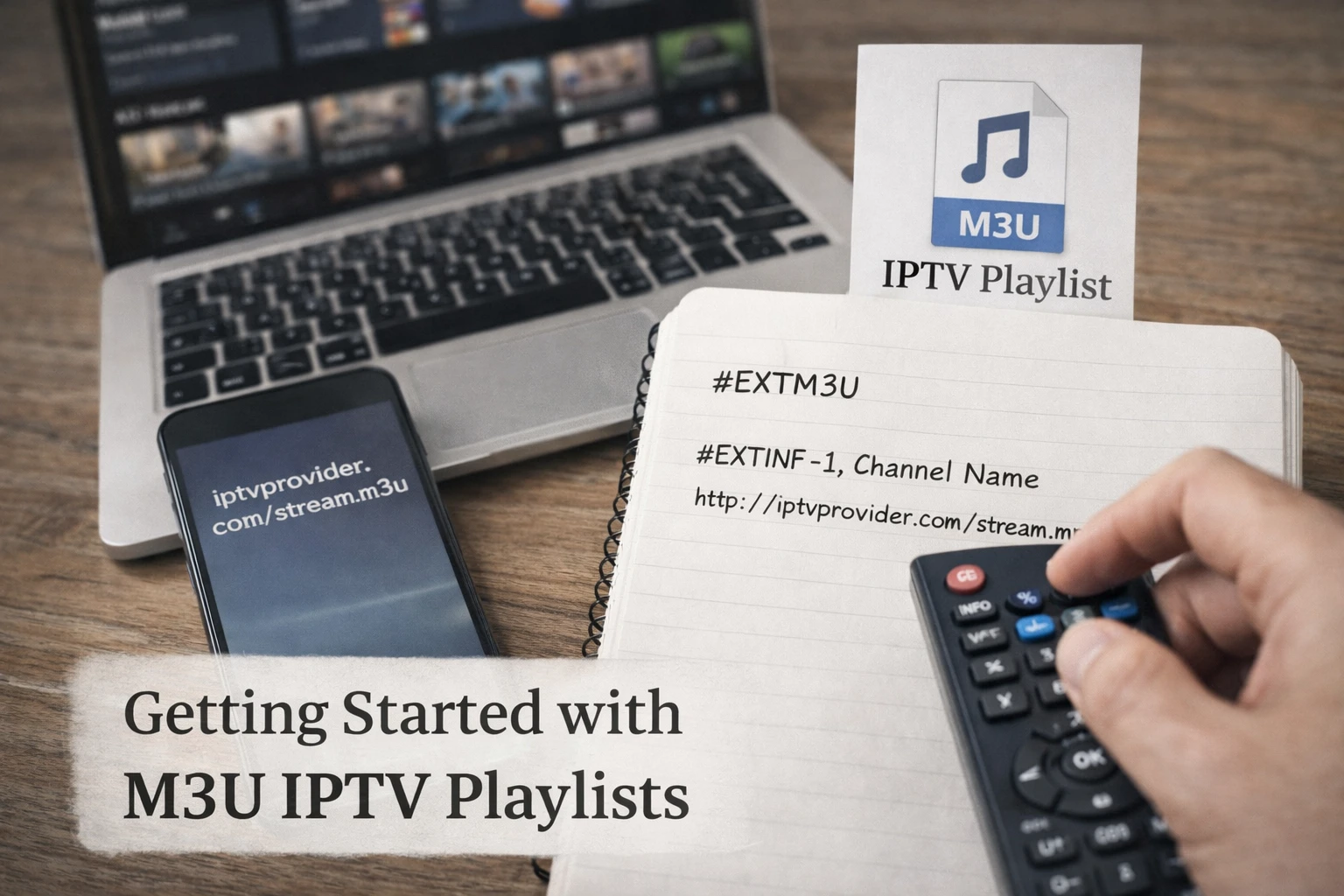 Getting Started with M3U IPTV Playlists - Complete Guide