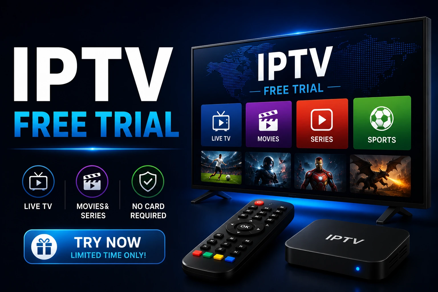IPTV Free Trial
