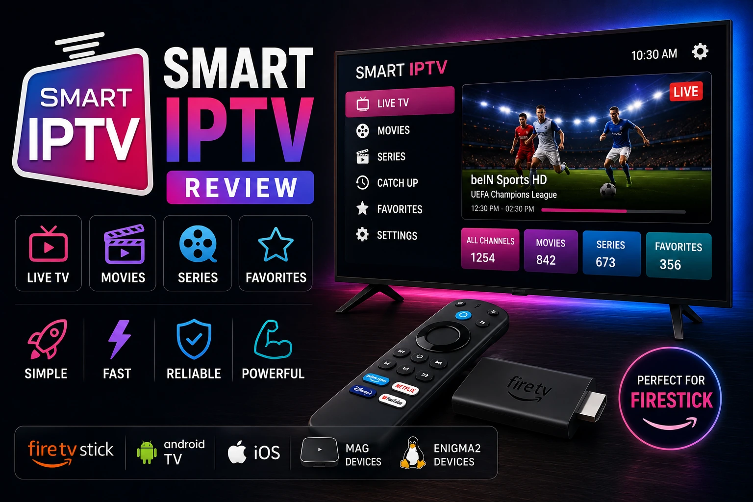 Smart IPTV Review - Complete Smart IPTV review covering activation, setup, features, and pricing. Is Smart IPTV worth €5.49? Learn everything about SIPTV for Smart TVs.