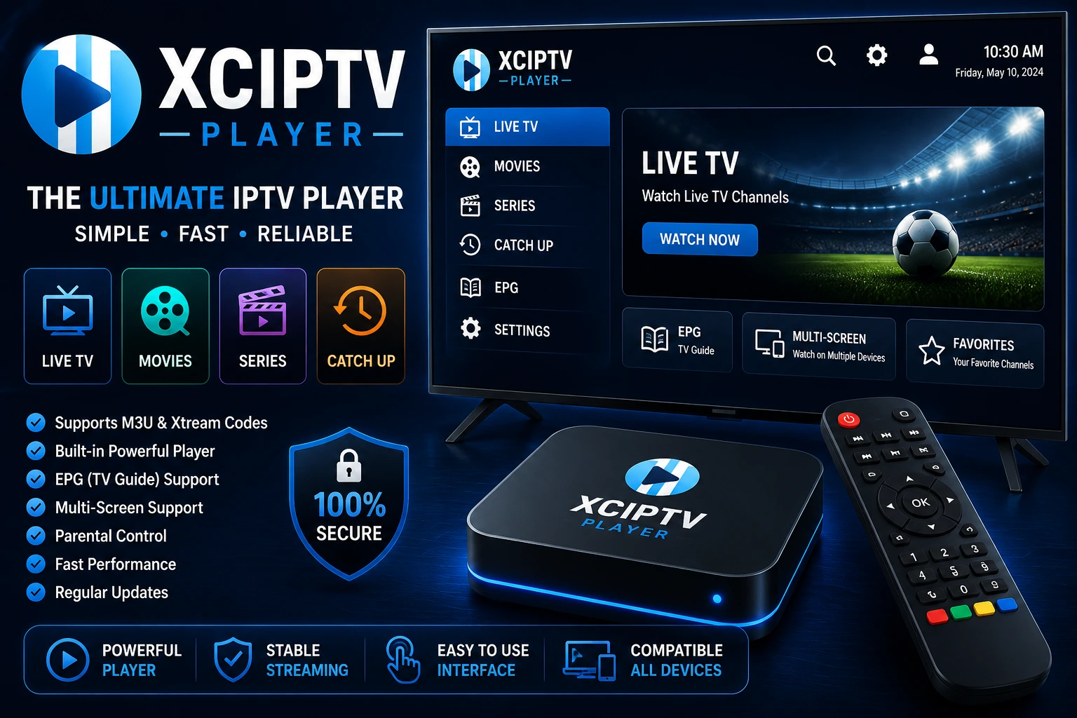 XC IPTV Player